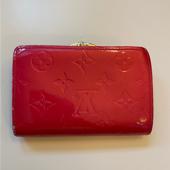 Louis Vuitton Vernis PortefeuilleViennois Bifold wallet - pink patent leather - Picture 3 of 9